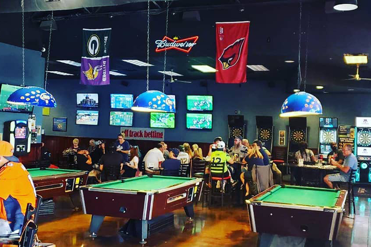 inside view of Brookside II Sports Bar and Grille