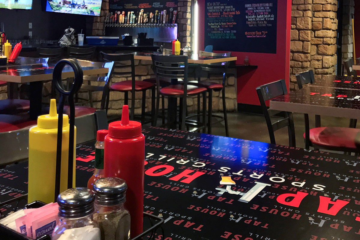inside view of Tap House Sports Grill